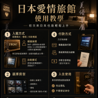 日本愛情旅館｜新手使用教學